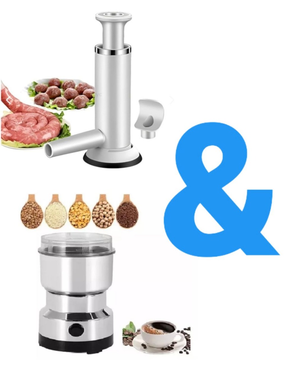 Triturador de carne + Triturador de cafe